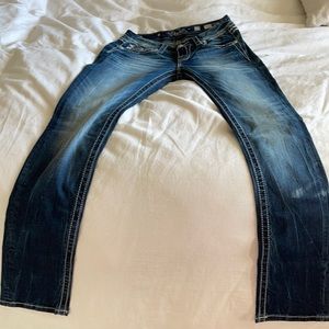 Miss me mid rise straight leg jeans.